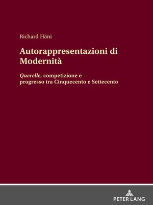 cover image of Autorappresentazioni di Modernità